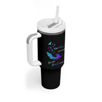 Suicide Prevention Tumbler With Handle Your Wings Were Ready But Our Hearts Were Not