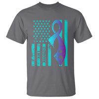 Suicide Prevention T Shirt Choose Life American Flag - Wonder Print Shop