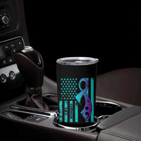 Suicide Prevention Tumbler Cup Choose Life American Flag