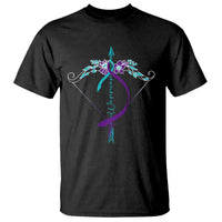 Suicide Prevention Arrow Warrior T Shirt - Wonder Print Shop