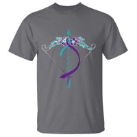 Suicide Prevention Arrow Warrior T Shirt - Wonder Print Shop