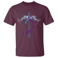 Suicide Prevention Arrow Warrior T Shirt - Wonder Print Shop