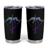 Suicide Prevention Arrow Warrior Tumbler Cup