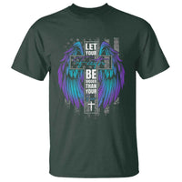 Suicide Prevention T Shirt Let Your Faith Be Bigger Than Your Fear Christian - Wonder Print Shop
