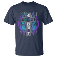 Suicide Prevention T Shirt Let Your Faith Be Bigger Than Your Fear Christian - Wonder Print Shop