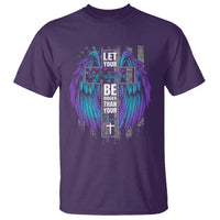 Suicide Prevention T Shirt Let Your Faith Be Bigger Than Your Fear Christian - Wonder Print Shop