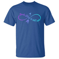 Suicide Prevention T Shirt Your Story Is Not Over Yet Arrow - Wonder Print Shop