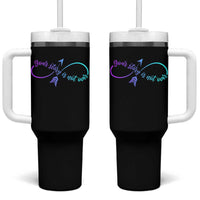 Suicide Prevention Tumbler With Handle Your Story Is Not Over Yet Arrow