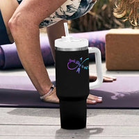 Suicide Prevention Tumbler With Handle Your Story Is Not Over Yet Arrow