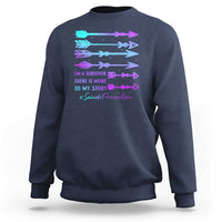 Suicide Prevention Sweatshirt I Am A Survivor There Is More To My Story - Wonder Print Shop