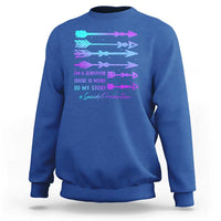 Suicide Prevention Sweatshirt I Am A Survivor There Is More To My Story - Wonder Print Shop