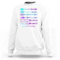 Suicide Prevention Sweatshirt I Am A Survivor There Is More To My Story - Wonder Print Shop