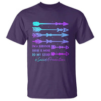 Suicide Prevention T Shirt I Am A Survivor There Is More To My Story - Wonder Print Shop