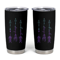 Suicide Prevention Arrow Semicolon Keep Going Tumbler Cup