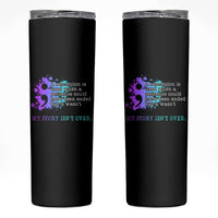Semicolon Suicide Prevention Skinny Tumbler My Story Is Not Over