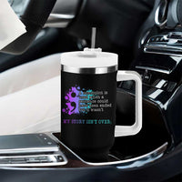 Semicolon Suicide Prevention Tumbler With Handle My Story Is Not Over