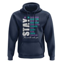 Suicide Prevention Semicolon Stay Hoodie This World Needs You - Wonder Print Shop