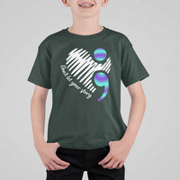 Suicide Prevention T Shirt For Kid Don't Let Your Story End