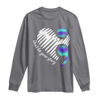 Suicide Prevention Long Sleeve Shirt Don't Let Your Story End