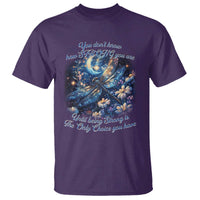 Suicide Prevention Dragonfly T Shirt You Don't Know How Strong You Are - Wonder Print Shop