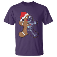 Christmas T Shirt Gingerbread Skeleton X-Ray Tech Nurse - Wonder Print Shop