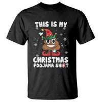 Funny Elf Poop This Is My Christmas Poojama Shirt T Shirt - Wonder Print Shop