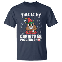 Funny Elf Poop This Is My Christmas Poojama Shirt T Shirt - Wonder Print Shop