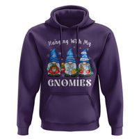 Hanging With My Gnomies Cute Xmas Gnome Hoodie