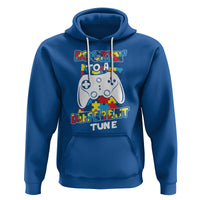 Autism Awareness Hoodie Rocking To A Different Tune Autistic Gamer - Wonder Print Shop