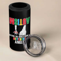 Giraffe Autism Seeing World Different Angle 4 in 1 Can Cooler Tumbler