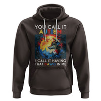 Autism Awareness Hoodie You Call It Autism I Call It Having That Dawg In Me Wolf Puzzle Moon - Wonder Print Shop