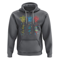 Autism Awareness Hoodie It's Ok To Be Different Sea Turtle - Wonder Print Shop