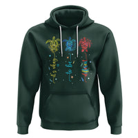 Autism Awareness Hoodie It's Ok To Be Different Sea Turtle - Wonder Print Shop