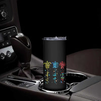 Autism Awareness Skinny Tumbler It's Ok To Be Different Sea Turtle