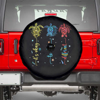 Autism Awareness Spare Tire Cover It's Ok To Be Different Sea Turtle