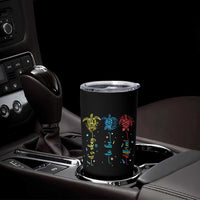 Autism Awareness Tumbler Cup It's Ok To Be Different Sea Turtle