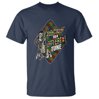 Autism Awareness T Shirt Rockin' To A Different Tune Skeleton - Wonder Print Shop