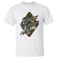 Autism Awareness T Shirt Rockin' To A Different Tune Skeleton - Wonder Print Shop