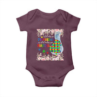 Autism Awareness Baby Onesie What Makes You Different Is What Makes You Beautiful Autistic Elephant Mom
