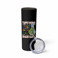 Autism Awareness Skinny Tumbler What Makes You Different Is What Makes You Beautiful Autistic Elephant Mom