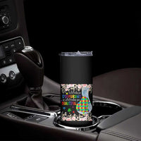 Autism Awareness Skinny Tumbler What Makes You Different Is What Makes You Beautiful Autistic Elephant Mom