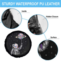 Autism Awareness Spare Tire Cover Astronaut Puzzle Balloon Autistic Outer Space