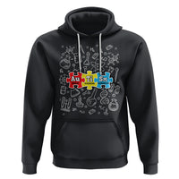Autism Awareness Puzzle Periodic Table Autistic Hoodie - Wonder Print Shop