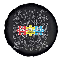 Autism Awareness Puzzle Periodic Table Autistic Spare Tire Cover