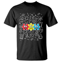 Autism Awareness Puzzle Periodic Table Autistic T Shirt - Wonder Print Shop