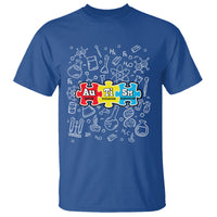 Autism Awareness Puzzle Periodic Table Autistic T Shirt - Wonder Print Shop