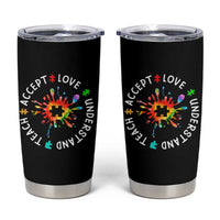 Autism Awareness Tumbler Cup Special Teacher Teach Accept Understand Love