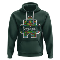 Autism Awareness Hoodie Special Teacher Teach Accept Understand Love - Wonder Print Shop