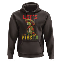 Cinco De Mayo Hoodie Let's Fiesta Mexican Dinosaur Toddler Boys - Wonder Print Shop