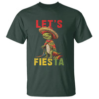 Cinco De Mayo T Shirt Let's Fiesta Mexican Dinosaur Toddler Boys - Wonder Print Shop